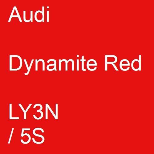 Audi, Dynamite Red, LY3N / 5S.